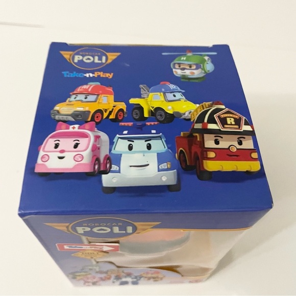 Robocar Poli Mark Take n Play Transforming Robot Toy - Picture 7 of 11